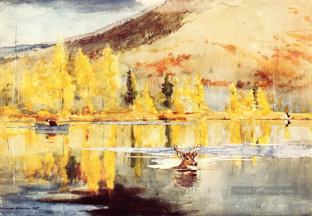 Un jour d’octobre réalisme marine peintre Winslow Homer Peintures à l'huile
